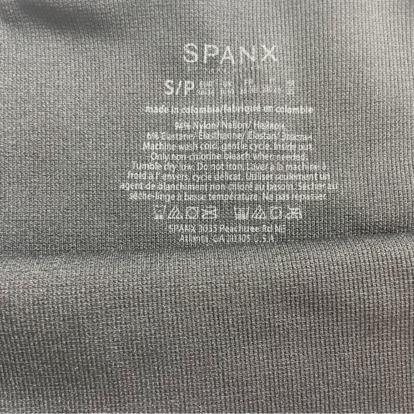SPANX SEAMLESS LEGGINGS 7/8 Length 4 Way Stretch High-Rise  CAMMO Size Small - Picture 2 of 10